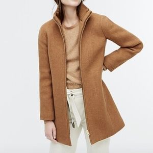 J. Crew Lodge Coat Wool Stadium Cloth NWT 14